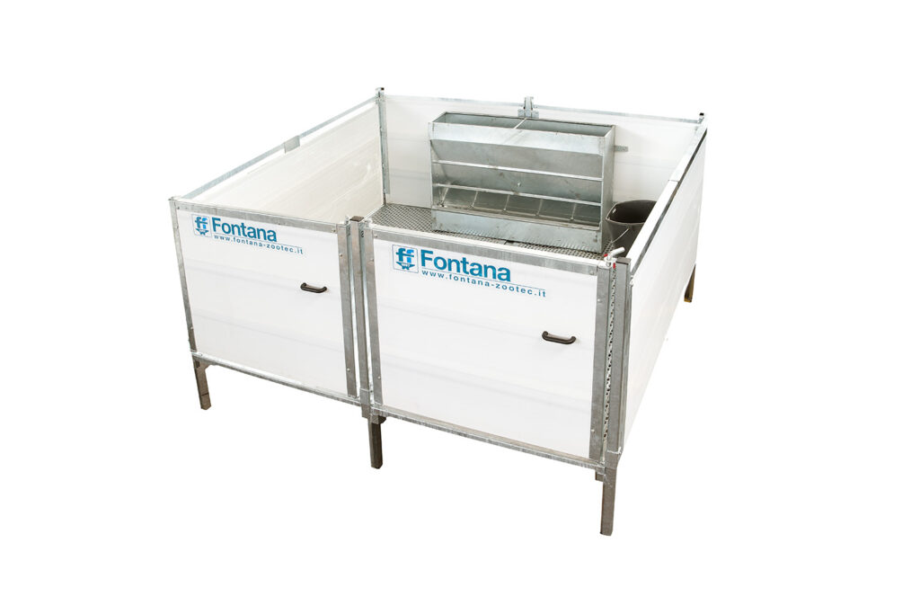 Box svezzamento modulari per suini