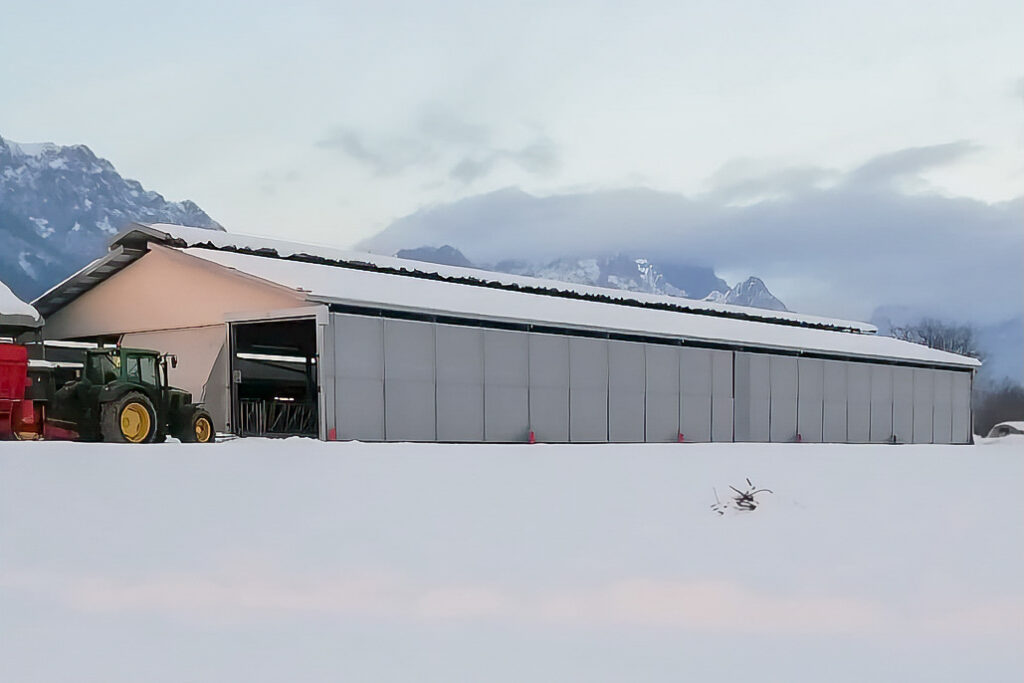 reti frangivento neve